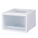 【3免1】AliceIRIIS重ねる可能性のあるあるアプリンスティーク引き出し式収納箱透明下にある収納箱簡易アリス収納箱百納箱透明/白BC-450