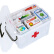 日本の家庭用多機能保健救急箱のサズは33*24*19 cmです。