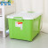 【Walmart】Citylong大容量プリ付整理箱緑色おもちちゃん服収納箱緑色63.4 x 46 x 39 cm 75 L