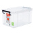 Citylong Citylong Prlash收纳箱トーラス透明耐圧厚手食品クラス材质整理箱玩具保管箱20 L 6069