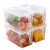 晟美の尚品の冷蔵库の保冷の箱は収集して箱の食品の贮蔵の箱の雑谷を収纳します。