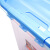 JEKO&JEKOプロモーション透明収納箱厚手特大100 L個別包装整理箱玩具収納箱布団滑車庫青蓋SB-56222