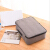 家庭用多机能免许证のパピポケス家庭用户籍簿ファイルの整理袋の深い空の灰-ダブルフ