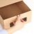 FOOJO引出式の纸制のブーツ箱は透明で引出し式の纸の箱を整理して箱の厚い手のディップを収集して箱の2つのセクの通用形を収录します。