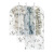 透明な服と防塵カバーコ防塵袋洋服袋カバーカバー防塵カバーー水墨花中号(60*110 cm)
