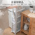 JEKOプラスティジック移动引き出し式ロッカトーレの台所の雑物収集集ロッカのおもちゃん収纳子はタッス浴室の棚に20 cm幅の4段阶あります。
