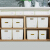 ビコ収纳箱のテ-ブルの上に収纳库かごがあります。事务室の雑物保管箱の家庭用バースムの整理箱にはキャバがあります。